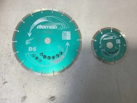 16x makita diamantzaagbladen 8x125mm/8x230mm - afbeelding 1 van  5