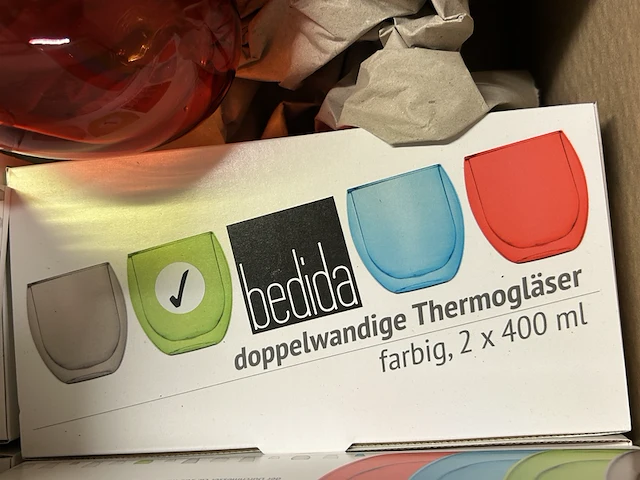 16x set van 2 dubbelwandige glazen 400 ml bedida - afbeelding 4 van  4