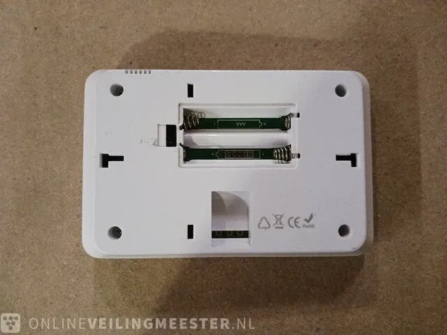 16x thermostaat en 12x ontvanger o.a. rf-optima, wit - afbeelding 6 van  10