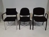 16x vergaderstoel gestoffeerd oa. vds/ drenthea
