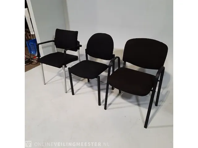 16x vergaderstoel gestoffeerd oa. vds/ drenthea - afbeelding 4 van  10