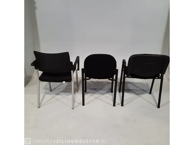 16x vergaderstoel gestoffeerd oa. vds/ drenthea - afbeelding 6 van  10