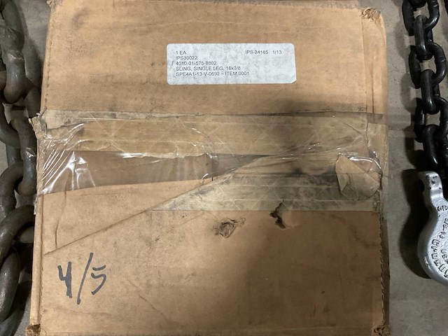 16x3/8” single leg sling - afbeelding 4 van  4
