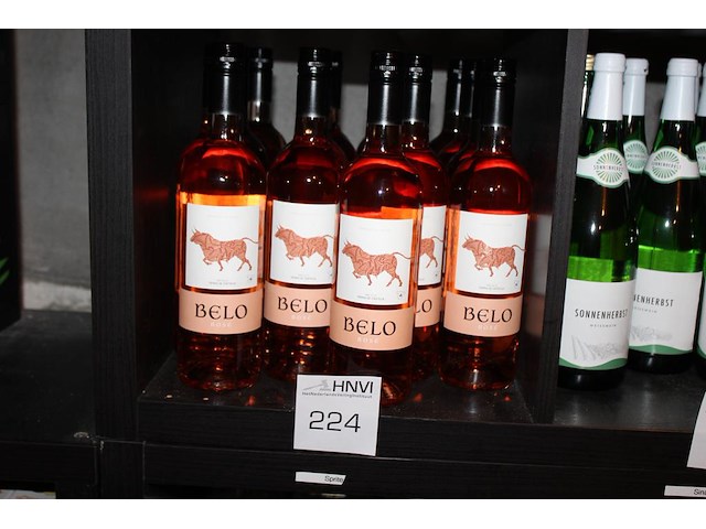 17 flessen belo rose 2024. - afbeelding 1 van  2