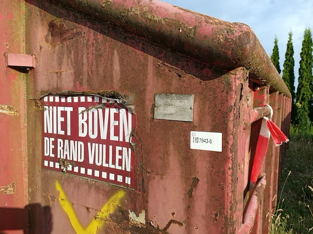 17 m3 haakarm afzetcontainer, 2001 - afbeelding 8 van  10