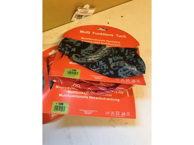 17 x multifunctionele doek haarband - afbeelding 6 van  9