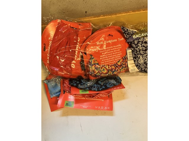 17 x multifunctionele doek haarband - afbeelding 8 van  9