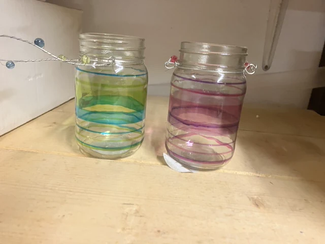 17 x waxinelichthouder of windlicht - afbeelding 5 van  5