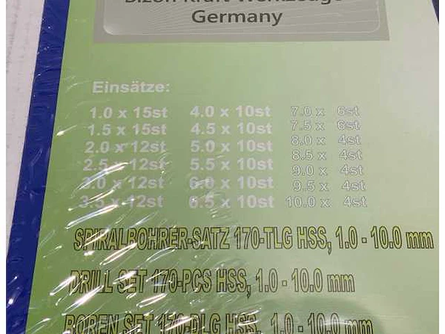 170 -delig - bits, boren en beitels (2x) - afbeelding 5 van  6