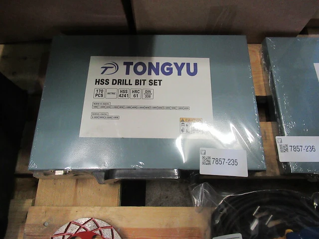 170-delig metaalborenset tongy tools, hss 4241 - afbeelding 4 van  4