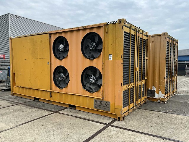 170 kw betonkoelsysteem container set 20ft (2x) - afbeelding 1 van  32