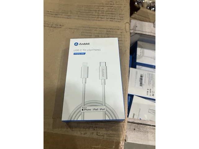 175 usb- c to lightning laadkabels andobil - afbeelding 2 van  4