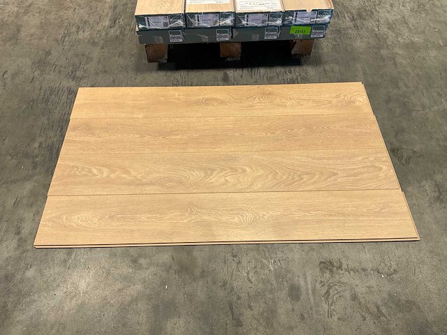 17,7m² krono kliklaminaat light brushed oak - afbeelding 2 van  9