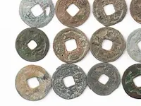 17x bronzen chinese munten 15e eeuw - afbeelding 5 van  5