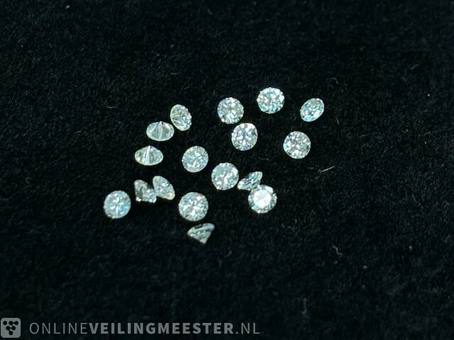 17x diamant - 1.0 karaat ( igi gecertificeerd ) - afbeelding 1 van  5