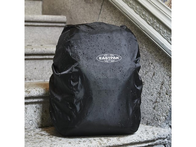 17x regenhoes rugzak eastpack, cory, zwart - afbeelding 2 van  2