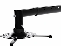 18 beamerbeugel wandmontage verstelbaar zwart sam creative, pshbb003002 - afbeelding 1 van  5