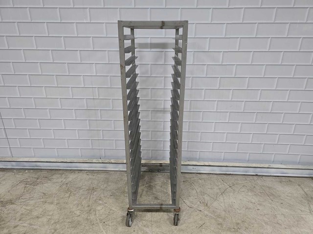 18-delige rvs regaalwagen - afbeelding 1 van  3