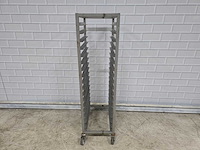 18-delige rvs regaalwagen - afbeelding 1 van  3