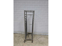 18-delige rvs regaalwagen - afbeelding 2 van  3