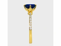 18 karaat geelgouden ring met 1,33 crt. diamant - afbeelding 4 van  8