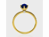 18 karaat geelgouden ring met 1,33 crt. diamant - afbeelding 5 van  8