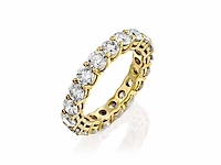 18 karaat geelgouden ring met 3,22 crt. diamant - afbeelding 1 van  6