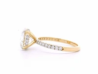 18 karaat geelgouden ring met 3,39 crt. diamant - afbeelding 2 van  10