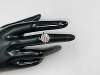 18 karaat geelgouden ring met 4,88 crt. diamant - afbeelding 1 van  8