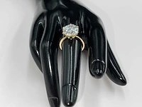 18 karaat geelgouden ring met 4,88 crt. diamant - afbeelding 3 van  8