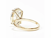 18 karaat geelgouden ring met 5,01 crt. diamant - afbeelding 4 van  12