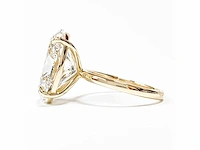 18 karaat geelgouden ring met 5,01 crt. diamant - afbeelding 11 van  12