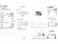 18 karaat geelgouden ring met 5,86 crt. diamant. - afbeelding 2 van  7