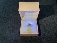 18 karaat geelgouden ring met diamant 4,80 crt. - afbeelding 3 van  11