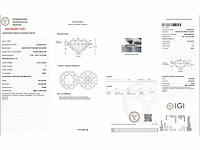18 karaat witgouden oorbellen met 6,03 crt. diamant. - afbeelding 4 van  11