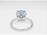 18 karaat witgouden ring met 2,08 diamant. - afbeelding 2 van  7
