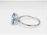 18 karaat witgouden ring met 2,08 diamant. - afbeelding 4 van  7