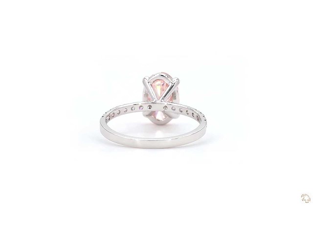 18 karaat witgouden ring met 2,30 crt. diamant - afbeelding 5 van  9