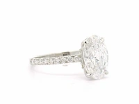 18 karaat witgouden ring met 2,38 crt. diamant - afbeelding 10 van  10