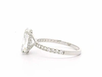 18 karaat witgouden ring met 2,38 crt. diamant - afbeelding 3 van  10
