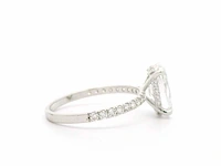 18 karaat witgouden ring met 2,38 crt. diamant - afbeelding 4 van  10