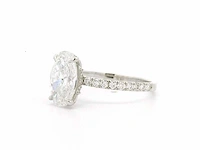 18 karaat witgouden ring met 2,38 crt. diamant - afbeelding 5 van  10