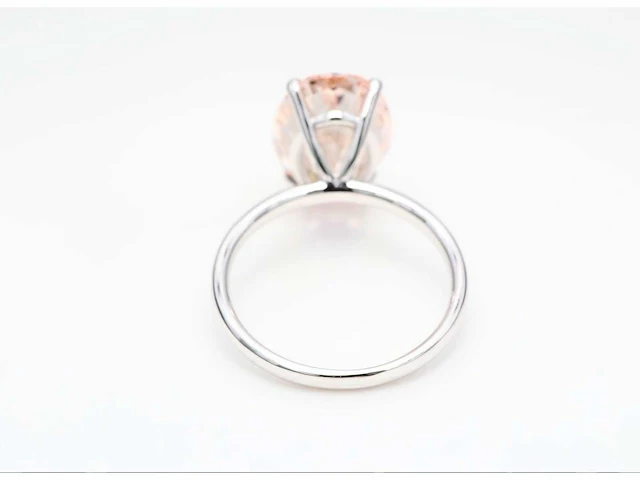 18 karaat witgouden ring met 2,54 crt. diamant. - afbeelding 3 van  7