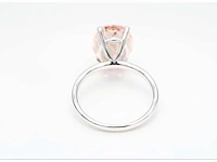 18 karaat witgouden ring met 2,54 crt. diamant. - afbeelding 3 van  7
