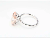 18 karaat witgouden ring met 2,54 crt. diamant. - afbeelding 4 van  7