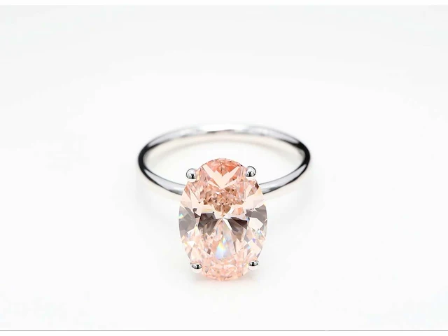 18 karaat witgouden ring met 2,54 crt. diamant. - afbeelding 5 van  7
