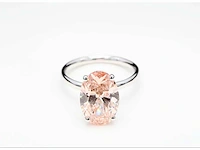 18 karaat witgouden ring met 2,54 crt. diamant. - afbeelding 5 van  7