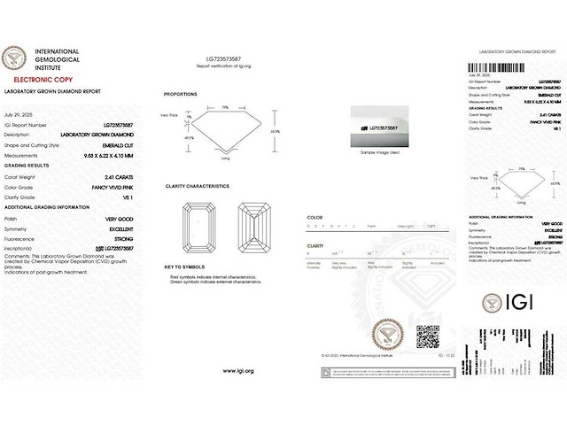 18 karaat witgouden ring met 2,69 crt. diamant - afbeelding 2 van  7