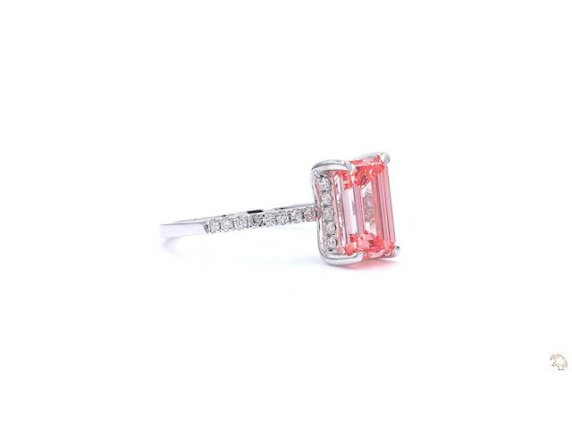 18 karaat witgouden ring met 2,69 crt. diamant - afbeelding 4 van  7