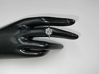 18 karaat witgouden ring met 3,01 crt. diamant - afbeelding 1 van  11